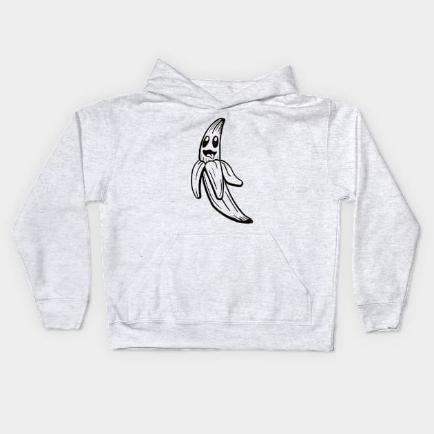 Banana Kids Hoodie by Uglyblacksheep